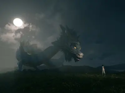 Dragon 3D model 7