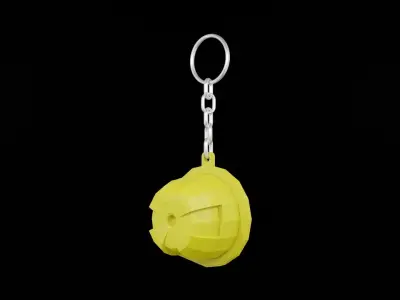 Speaker Woofer keys low poly - print 3d Free 3D print model