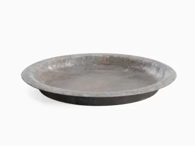 Metal Plate 02 Low-poly 3D model