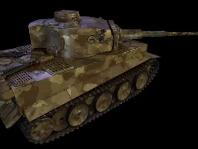 Tank Tiger 1 3D model
