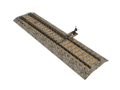 Railway arrow 3D model