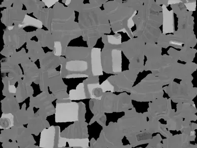 Black Pistol 3D model purchase