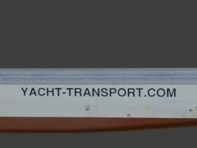 Yacht Servant DYT vessel  3D low-poly model Low-poly 3D model