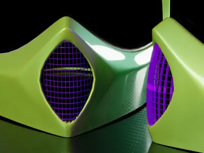 Helmet 3D model 14
