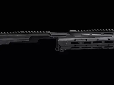 MK3 Chassis System AK 74 AK 103 Low-poly 3D model