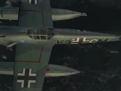 Messerschmitt Bf-109W-1 3D model