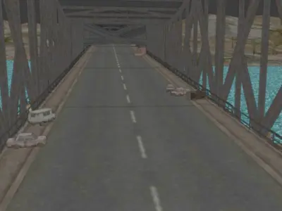 Military Base Bridge pubg 3D model