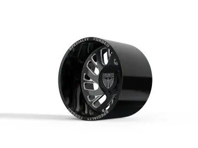 REAR SPECIALITY FORGED D022 WHEEL 3D MODEL 3D model