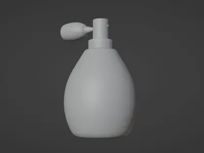 Vintage Perfume Bottle 3D model