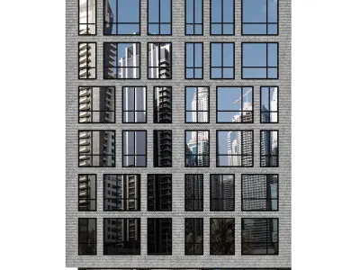 Brigade building 05 3D model