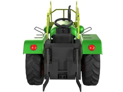 Tractor Hay Mower  3D model