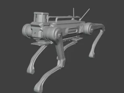 MagicDog Y1 3D model