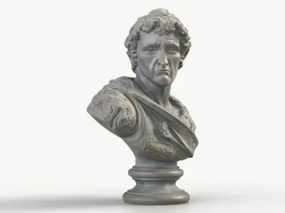 Classical Bust 001 3D model
