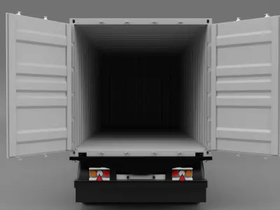 2010-MERCEDES-BENZ-Actros-1844 Add Container 3D model