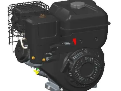 19n 5qt tank wire grd 3D print model