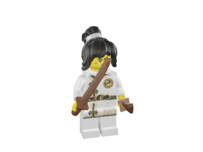 3D print minifigure - 71019-2-Spinjitzu-Training-Nya 3D print model