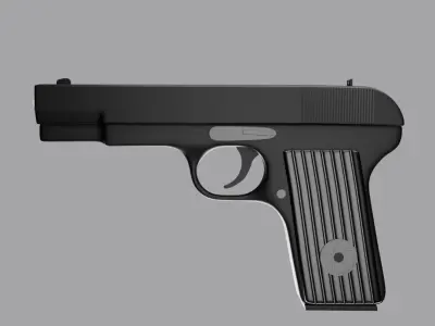 Tula Tokarev 3D model