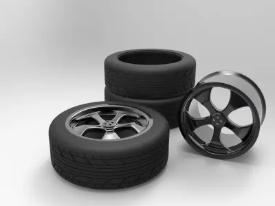 tire rim  Free 3D model