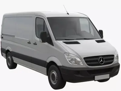 Mercedes-Benz Sprinter Panel Van L2H1 3D model