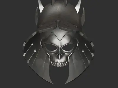 Helmet concept from Witcher 3 3D model