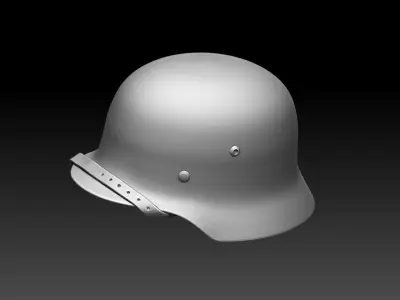 helmet wwii 3D print model purchase