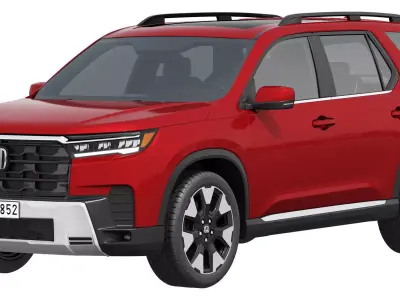 Honda Pilot 2026 3D model