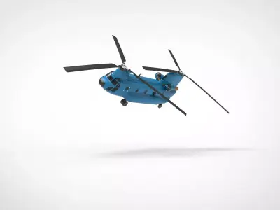 Boeing CH-47 Chinook 3D model get