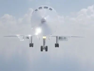 THE CONCORDE 3D model