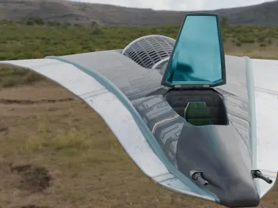 Xelerator5000 Low-poly 3D model