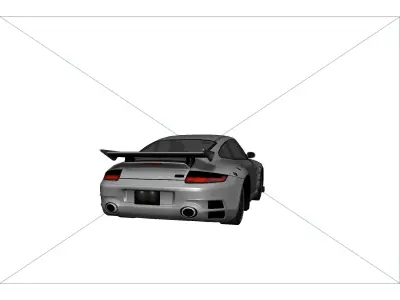 RUF RGT Low-poly 3D model