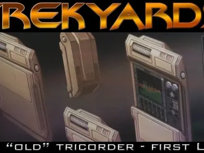 Star Trek Picard Relic Tricorder 3D print model