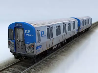 Path PA5 Low-poly 3D model