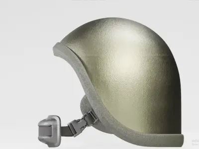 military Combat  helmet 3D model