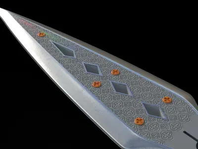 Quieto apex knife  3D model