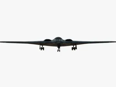 4K Realistic Realistic B2 Spirit Low-poly 3D model
