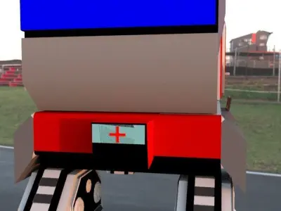 Truck 3D model V3