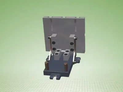 T-Slot Tilt Table Free 3D model