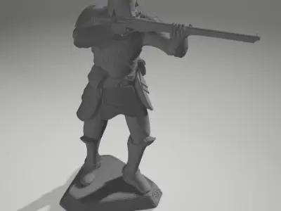Enforcer Arcane League of Legends print ready model 3D print model