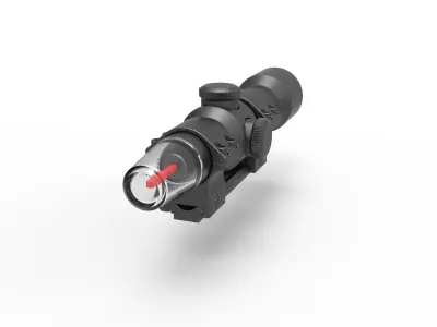 Scope for cosplay blaster 3D print model