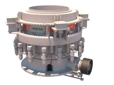 coner crusher mp1000 Low-poly 3D model