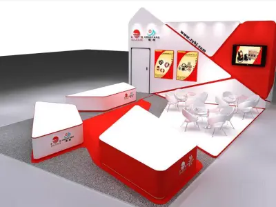 Exhibition - Area - 6X9-3DMAX2009-044 3D model