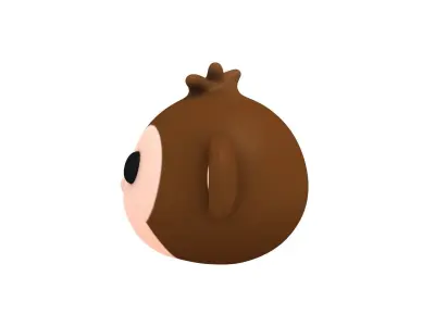 Monkey Head 3D model buy