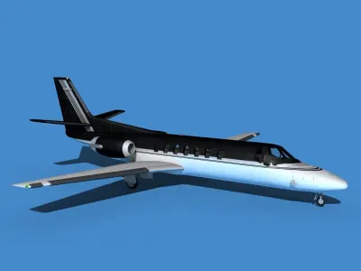 Cessna Citation V 560 Encore V15 3D model