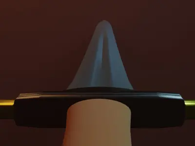 Regular one hand sword 3D model