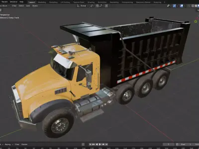 Vehicles pack  Low-poly 3D model
