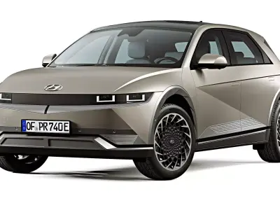 2022 Hyundai Ioniq 5 3D model