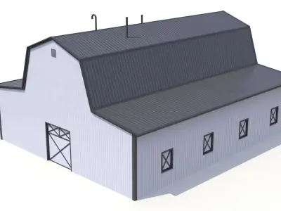  7 PBR Farm Buildings Collection 