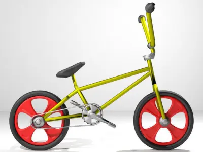 Bicycle - BMX 3D model