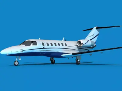 Cessna C528 Citation CJ3 V01 3D model