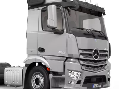 Mercedes Antos 6X2 VAN 3D model